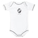 Body do Vasco Torcida Baby 033 X - Infantil BRANCO