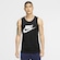 Camiseta Regata Nike Sportswear Icon Futura - Masculina PRETO