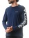 Camiseta Manga Longa Columbia Aurora - Masculina AZUL