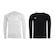 Kit de Camisa Térmica Penalty Matis X - Masculino - 2 unidades BRANCO/PRETO