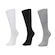Kit de Meias 3/4 Selene Básica - Feminina - 3 Pares BRANCO/PRETO