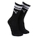 Meia Cano Longo Puma Esportiva - 39 a 43 - Masculina PRETO