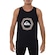 Camiseta Regata Quiksilver New Noise - Masculina PRETO