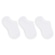 Kit de Meias Sapatilha Selene Algodão com 3 Pares - Infantil BRANCO