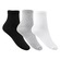 Kit Meias Cano Médio Selene Básica - 3 Pares - Feminina BRANCO/PRETO
