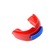 Protetor Bucal Duplo com Estojo Boxe MMA Rugby Prottector VERMELHO