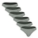 Cuecas Slip Zorba Light 772 - 6 Unidades - Adulto CINZA ESCURO