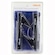 Kit de Rede de Tênis de Mesa Vollo VT605 com Suporte de Pressão AZUL