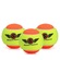 Bola de Beach Tennis Sexy - 3 Bolas AMARELO