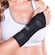 Munhequeira Kestal Neosoft Bilateral com Tala e Ajustável PRETO