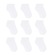 Kit de Meias Sapatilha Selene - 9 Pares - Infantil BRANCO