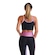 Top Fitness com Bojo Cajubrasil Cropped Atletika Soul - Feminino PRETO/ROXO