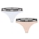 Kit de Calcinhas Puma - Adulto - 2 Unds BRANCO/ROSA