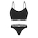 Kit Puma Top Modal Stretch + Calcinha Fio Dental - Feminino PRETO