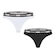 Kit de Calcinhas Puma - Adulto - 2 Unds BRANCO/PRETO