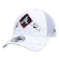Boné Aba Curva New Era 9Forty Trucker Atlanta Braves Campeão Wolrd Series Champions 2021 Locker Room - Snapback - Adulto BRANCO