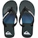 Chinelo Quiksilver Molokai Slab Stripe - Masculino PRETO