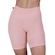 Bermuda Orbis Fitness Meia Coxa Jacquard Relevo - Feminina PRETO/ROSA