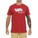 Camiseta RVCA VA RVCA Blur - Masculina VERMELHO