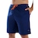 Calção Elite Friuli Com Bolso Plus Size - Masculino AZUL ESC/LARANJA
