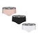 Kit de Calcinhas Puma Mini Boxer - Adulto - 3 Unds PRETO/BRANCO