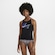 Top de Biquini Nike Pixel Party - Infantil PRETO