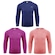 Camisa Térmica Selene UV50+ Manga Longa - Infantil - 3 Unds ROSA