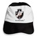 Boné Aba Curva do Vasco Torcida Baby - Infantil BRANCO/PRETO