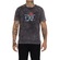 Camiseta DC Shoes Chrome Rose - Masculina PRETO