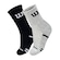 Kit de Meias Cano Longo Wilson - 39 a 44 - 2 Pares PRETO/CINZA