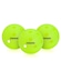 Bola de Pickleball Gamma Photon Indoor - Pack com 03 Unidades VERDE