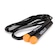 Corda de Pular Vollo de PVC 275 x 0,5cm PRETO