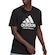 Camiseta adidas Grafica Football Logo - Masculina PRETO