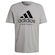 Camiseta adidas Grafica Football Logo - Masculina CINZA/PRETO