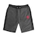 Bermuda NBA Sintetica Chicago Bulls Patch Emborrachado - Masculina CINZA
