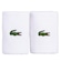 Munhequeira Lacoste Curta Novak Djokovic Rl9272 - 2 unidades BRANCO