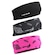 Kit Testeira Hupi Headband Faixa de Cabeça Asas com 3 Unidades PRETO/ROSA