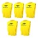 Kit 5 Coletes Penalty - Adulto AMARELO