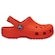 Sandália Crocs Infantil Classic Clog LARANJA ESCURO
