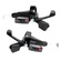 Alavanca de Câmbio Absolute K310 3x7V PRETO