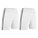 Kit de Calção Elite Essential Oreste Granillo - Infantil - 2 unidades BRANCO/PRETO