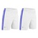 Kit de Calção Elite Oreste Granillo Plus Size - Masculino - 2 unidades BRANCO/AZUL