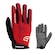 Luvas de Ciclismo Groove Gr1 Full Finger - Adulto Vermelho/Preto