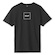 Camiseta Huf Essentials Box Logo - Masculina PRETO