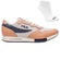 Tênis FILA EURO JOGGER - MASCULINO + 1 PAR DE MEIAS OLYMPIKUS Bege/Branco