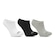 Kit de Meias Cano Invisível Olympikus com 3 pares - Masculina CINZA MESCLA