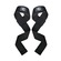 Luvas Palmar Thick Strap Nc Extreme Lpo Cross Training PRETO