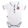 Body do Corinthians Polo Bebê Oficial Revedor - Infantil BRANCO