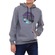 Blusão de Moletom Quiksilver Canguru Panel - Masculino CINZA