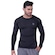 Camisa UV LJ Camisas UV Proteção Solar UV50 + ICE Camiseta Térmica Manga longa Segunda Pele - Unisse PRETO
